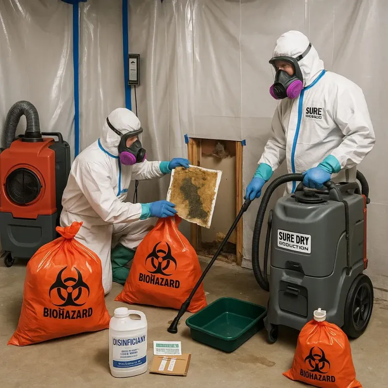 Contaminated Water Handling Protocols process in Angier, NC