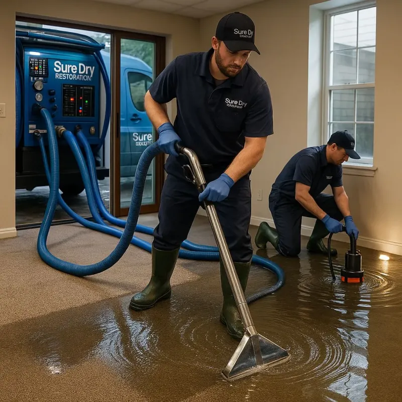 Water Extraction and Removal process in Angier, NC